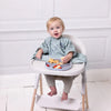Bibado Short Sleeve Coverall Weaning Bib - Dino Roar