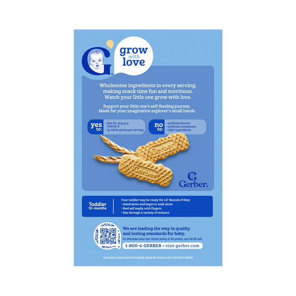 Gerber Lil' Biscuits for Toddlers, 12+ months