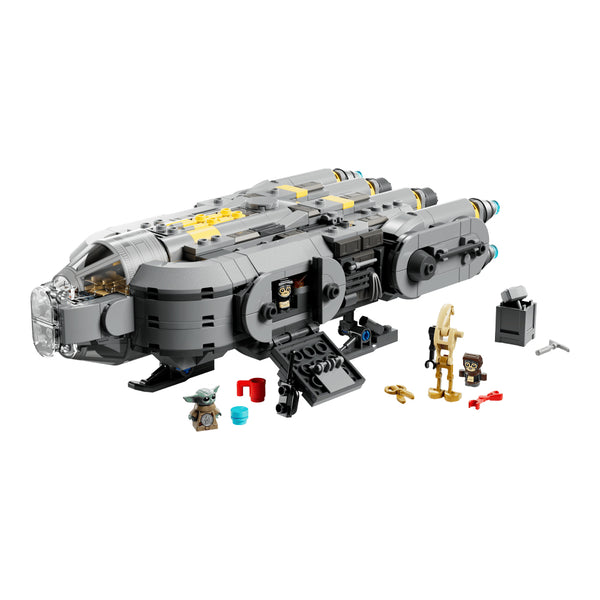 Lego Star Wars: The Mandalorian and Grogu Anzellan Starship Toy Building Set - Dezine Kids