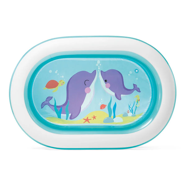 Intex Oval Whale Fun Inflatable Swimming Pool - Dezine Kids