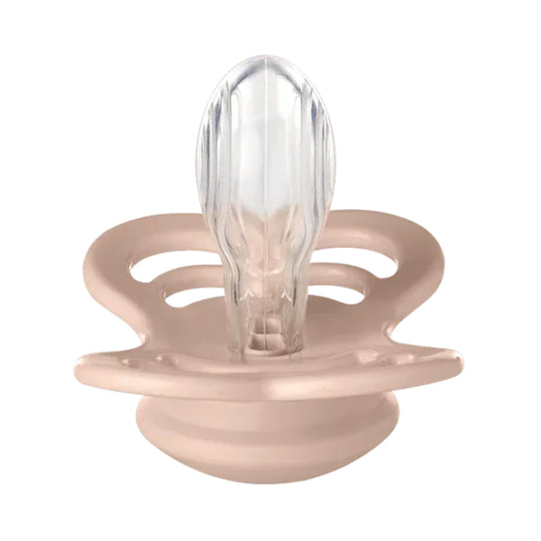 Bibs Supreme Pacifiers 2 Pack - Woodchuck/Blush
