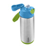 B.Box Insulated Sport Spout Drink Water Bottle 500 ml - Ocean Breeze Blue Green