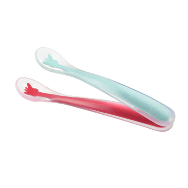 Sophie La Girafe Soft Silicone Spoons, Set of 2