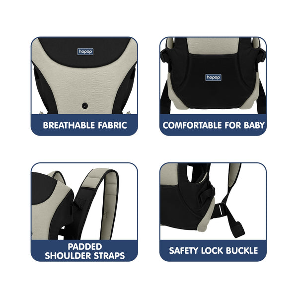 Hopop 3 in 1 Cuddle Me Baby Carrier - Dezine Kids