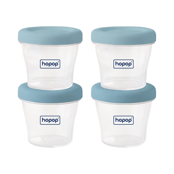Hopop Baby Multi-Functional Food Storage Containers - Set of 4 - Dezine Kids