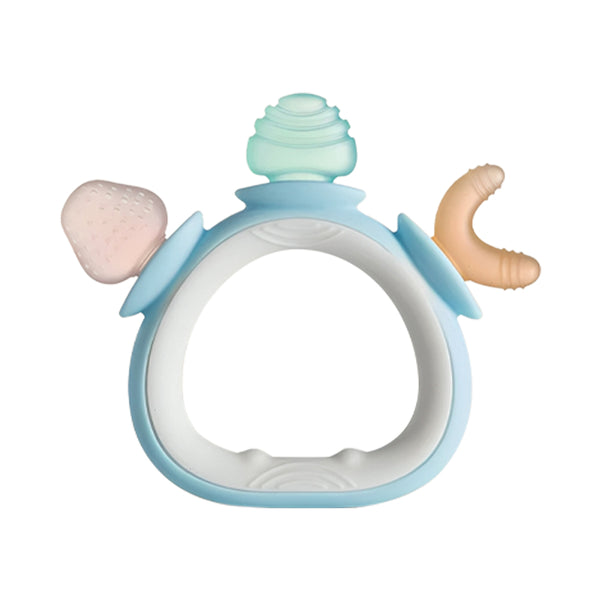 Hopop Silicone Baby Teether, Sensory Chew Toy for Gum Relief, BPA-Free - Assorted - Dezine Kids