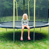 Plum 10Ft Wave Springsafe Trampoline And Enclosure