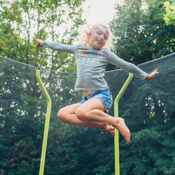 Plum 10Ft Wave Springsafe Trampoline And Enclosure