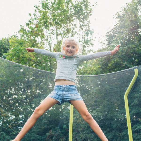 Plum 12Ft Wave Springsafe Trampoline And Enclosure