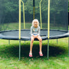Plum 12Ft Wave Springsafe Trampoline And Enclosure