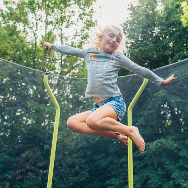 Plum 14Ft Wave Springsafe Trampoline And Enclosure