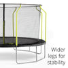 Plum 14Ft Wave Springsafe Trampoline And Enclosure