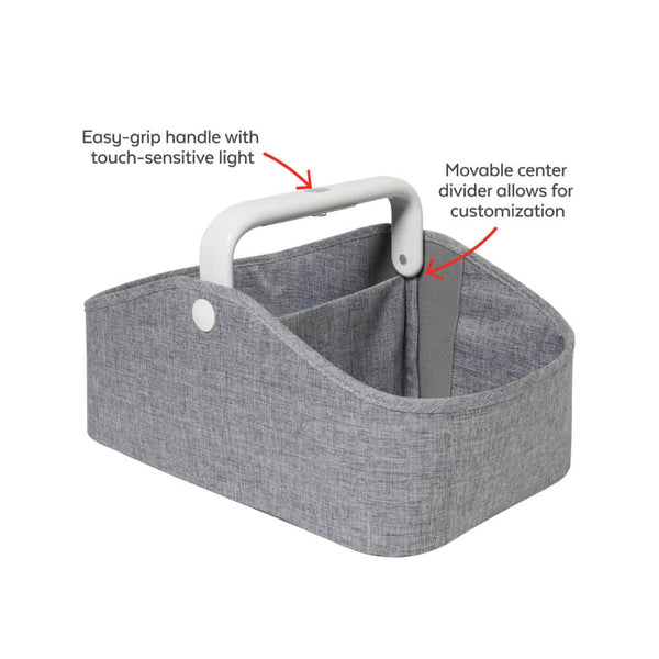 Diaper Caddy Light Up - Grey