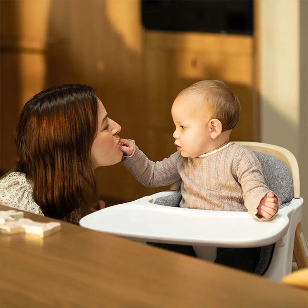Nuna Bryn Baby High Chair with Premium Wood