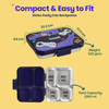 Basil 4 Compartment Stainless Steel Lunchbox with Plastic Lid - Pixel Rush