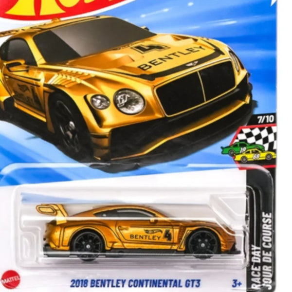 Hot Wheels 2018 Bently Continental GT3 Imported Mainline