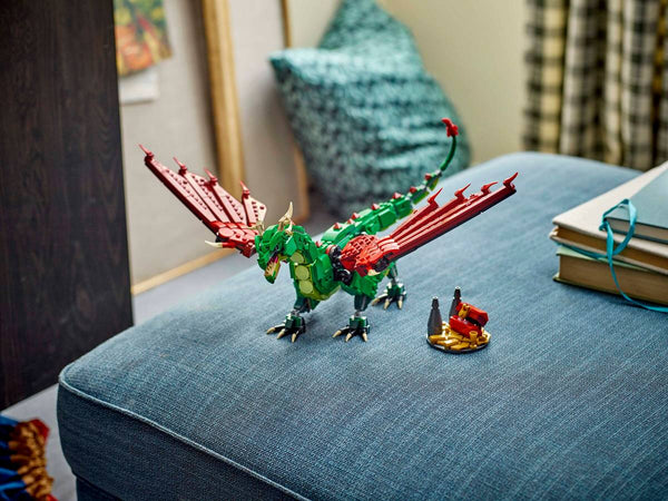 Lego Creator 3 in 1 Medieval Dragon Creature Toy Playset - Dezine Kids