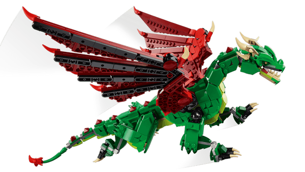 Lego Creator 3 in 1 Medieval Dragon Creature Toy Playset - Dezine Kids