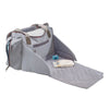 Beaba Sydney II Changing Baby Diaper Bag - Grey & Coral