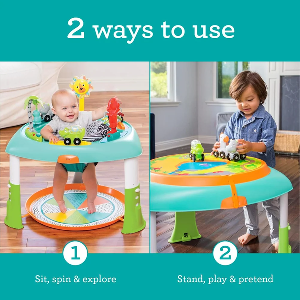 Infantino 2 in 1 Sit Spin and Stand Entertainer and Activity Table - Dezine Kids