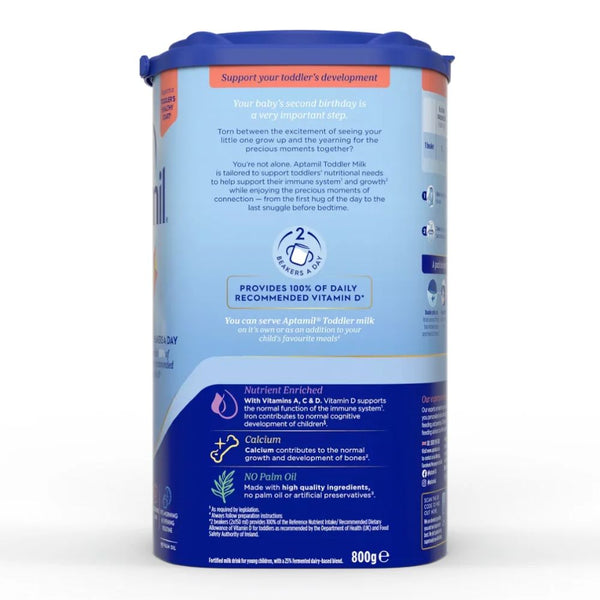 Aptamil Toddler Milk Formula Stage 4, 2 to 3 Years - 800g