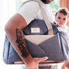 Beaba Sydney II Changing Baby Diaper Bag - Heather Blue