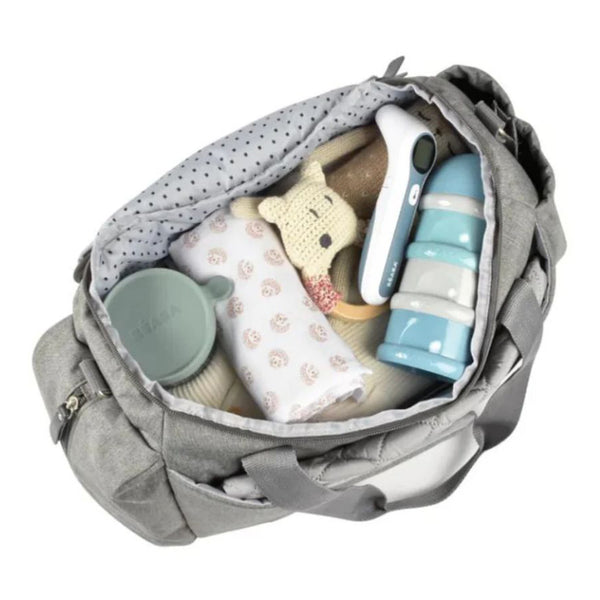 Beaba Sydney II Changing Baby Diaper Bag - Heather Grey