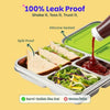Basil 3 Compartment easy open-close Lunchbox - Matcha