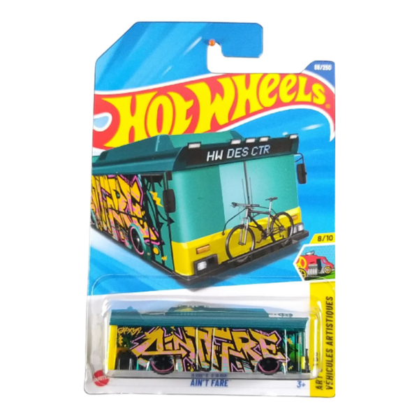 Hot Wheels Case N Aint'Fare Art Car Vehicules Artistiques - Dezine Kids