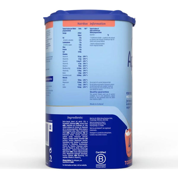 Aptamil Toddler Milk Formula Stage 4, 2 to 3 Years - 800g