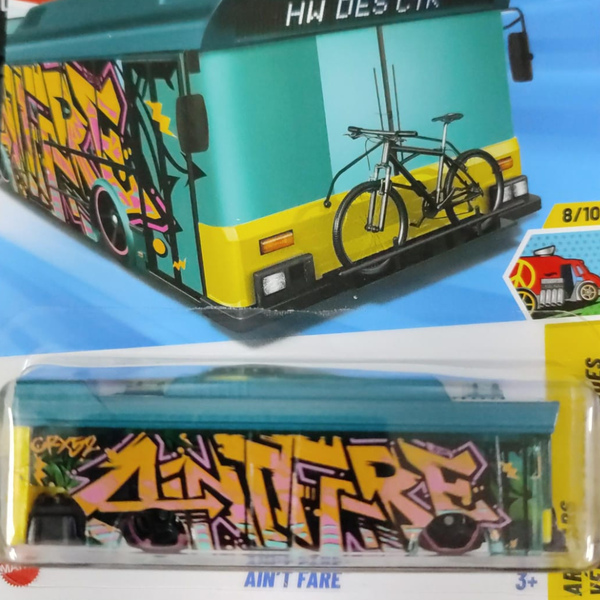 Hot Wheels Case N Aint'Fare Art Car Vehicules Artistiques - Dezine Kids
