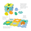 Infantino Soft Foam Puzzle Baby Mat for Tummy Time & Floor Play - Dezine Kids