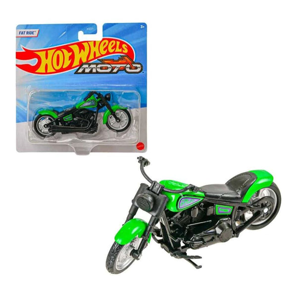 Hot Wheels Fat Ride Moto Bike 5 Inches