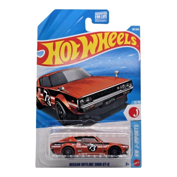 Hot Wheels Single Cars Nisaan Skyline 2000 GT-R