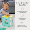Infantino Soft Foam Puzzle Baby Mat for Tummy Time & Floor Play - Dezine Kids