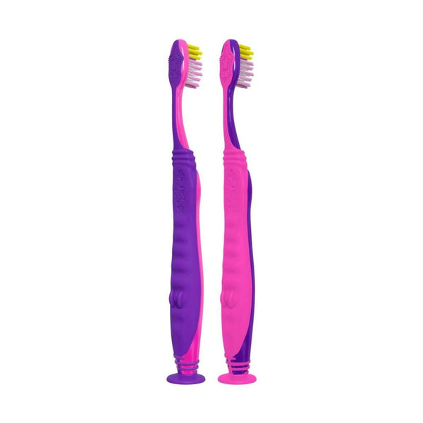 Colgate Palmolive Kids Toothbrush Extra Soft 2 count for 2+ year Baby - Trolls