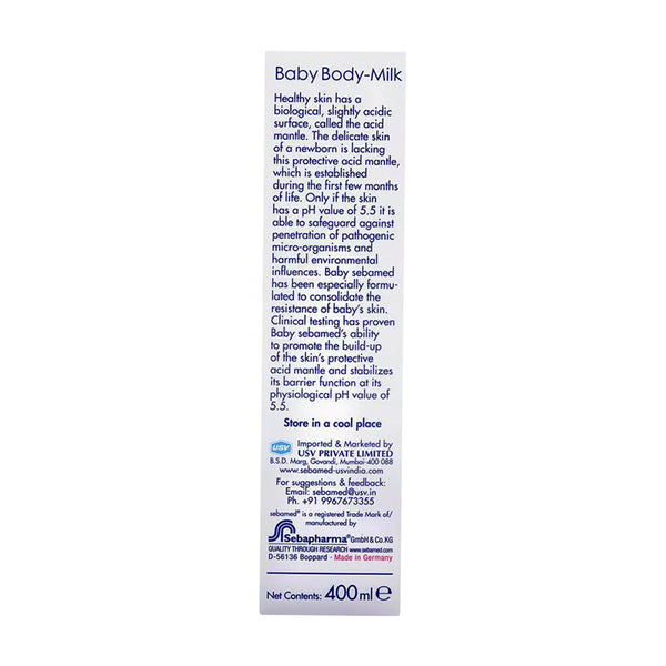 Sebamed Baby Lotion pH 5.5 with Chamomile & Allantoin - 400ml