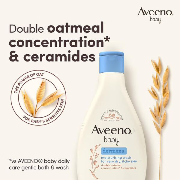 Aveeno Baby Dermexa Moisturising Wash - 250ml