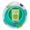 Melii 3 Piece Meal Set Food Grade Silicone Microwave & Dishwasher Safe - Lime, Mint & Blue