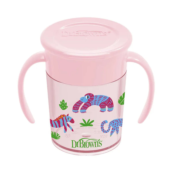 Dr.Browns Milestones Cheers360 Cup with Handles 7 oz/200 ml - Dezine Kids