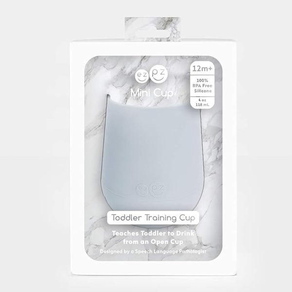 EzPz Mini Cup for Toddlers - Pewter