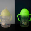 B.Box Weighted Straw Sippy Cup - Glow in the dark