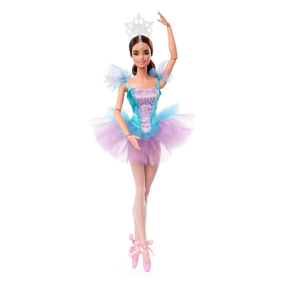 Barbie Signature Ballet Wishes Doll (Brunette, 12 in), Posable, Wearing Ballerina Costume