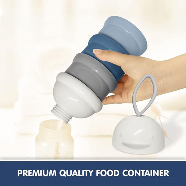 Hopop 3-Layer Stackable Baby Milk Powder & Food Storage Container - Dezine Kids