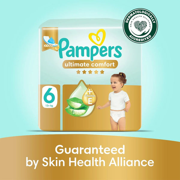 Pampers Ultimate Comfort Size 6 (13+ Kg) 36 Pcs (Made in UAE)
