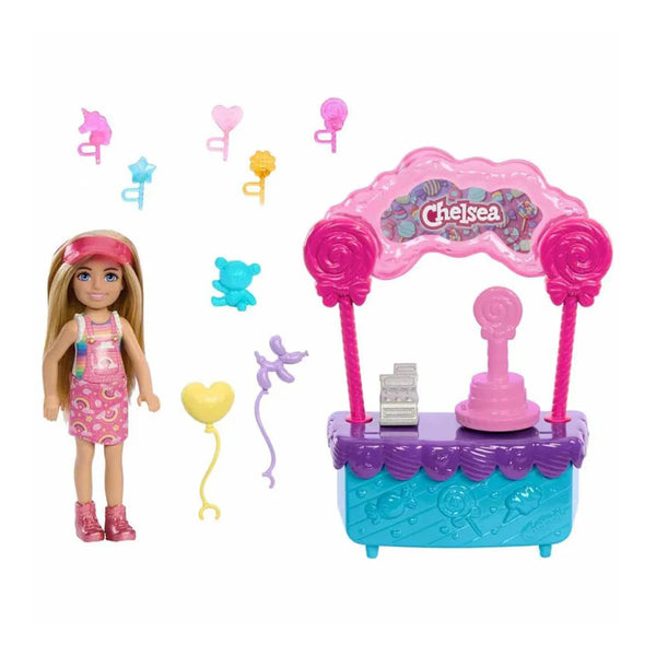 Barbie Chelsea Doll & Lollipop Stand Playset