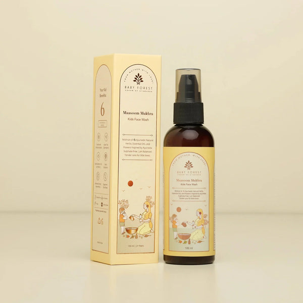 Maasoom Mukhra Ayurvedic Kids Face Wash - dezinekids.com