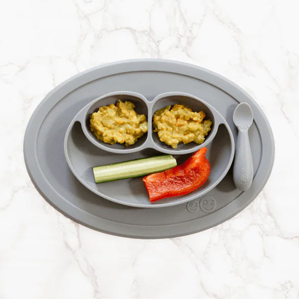 EzPz Mini Mat for Toddlers - Grey