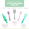 Melii 5 Piece Mini Baking Tool Set