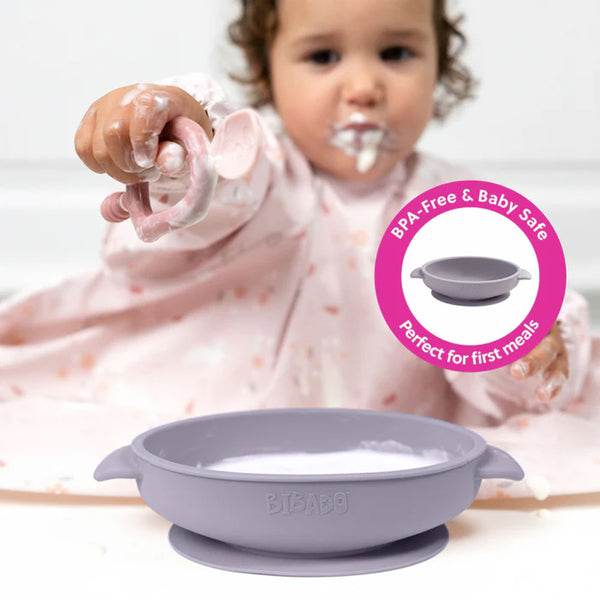 Bibado Silicone Suction Bowl - Mist